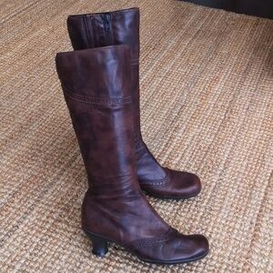 La Canadienne tall leather boots